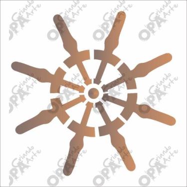 Imagem de Stencil Simples Infantil Manche Opa 1714 10x10