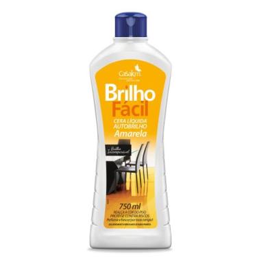 Imagem de Cera Líquida Auto Brilho Amarela 750ml - Brilho Fácil