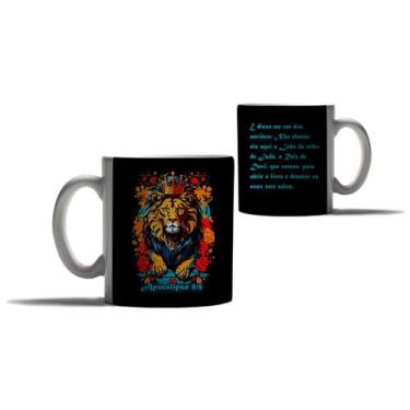 Imagem de Caneca Personalizada Versiculos Biblicos Deus Leão de Judá 2 - Enjoy S