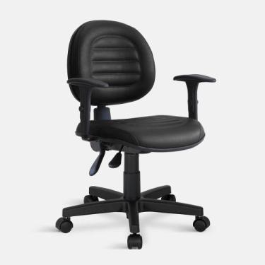 Imagem de Cadeira Executiva Belluno Giratória Back C/br 8717 Preta - Arazzi