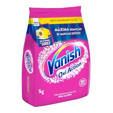Imagem de Vanish Multi Power Oxi Action - Tira Manchas em Pó, Refil Econômico para roupas coloridas,1kg
