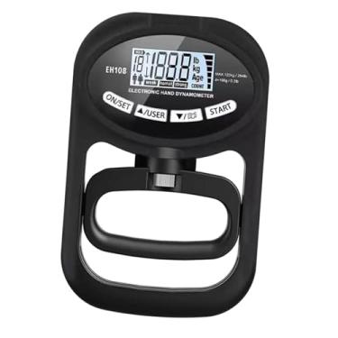 Imagem de MERIGLARE Exercitador de força de preensão digital com display LCD Fortalecedor portátil dinamômetro eletrônico de mão para escritório, Style a