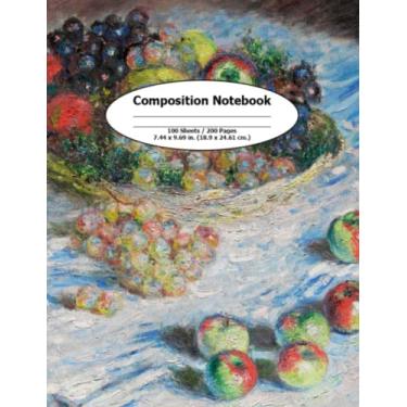 Imagem de Standard College Ruled Composition Book: Claude Monet Cover Series 1/20, Apples and Grapes (1880), Standard 200pg College Ruled Composition Notebook ... Monet Cover Series: Composition Notebooks)