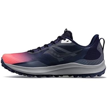 Imagem de Saucony Tênis de corrida masculino Peregrine 12 Trail, Night Lite, 45