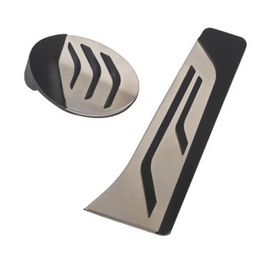 Imagem de Capa do Pedal de Freio a Gás, Conjunto de Pedais de Freio do Acelerador Antiderrapante de Borracha Resistente Ao Desgaste para Série 1 2 2016-2022, X1 F48 F49, X2 F39