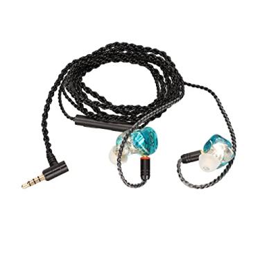 Imagem de Fones de Ouvido Com Fio Com Aph It, Cabo X Removível, Agudos Nítidos e Graves Potentes - Ideais para Amantes de Música e Profissionais (Linha Preta)