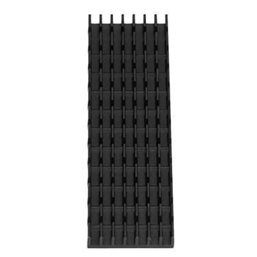 Imagem de Dissipador de Calor de Alumínio para SSD M.2 2280, 100% Novo, Material Premium, Alto Desempenho, Ajuste Preciso, Anticorrosão, Com 10 Unidades, Preto