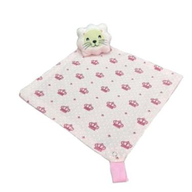 Imagem de Naninha De Bebê Com Prendedor De Chupeta Bichinho De Pelúcia - XUKINHA