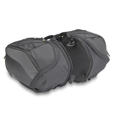 Imagem de Par De Bolsa Givi Lateral Expansível Alforge Ea127 30 litros