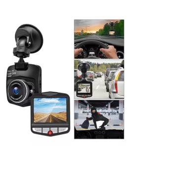 Imagem de Câmera Veicular Automotiva Frontal Noturna Full Hd Tela Lcd