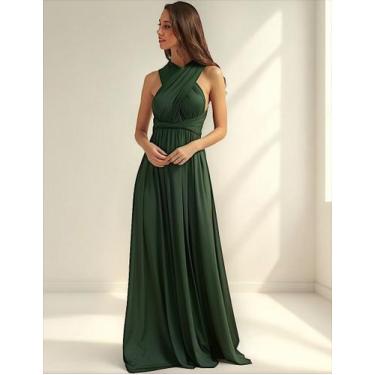 Imagem de Vestido Madrinhas Longo Varias Formas De Uso Multiformas - Casual Dres