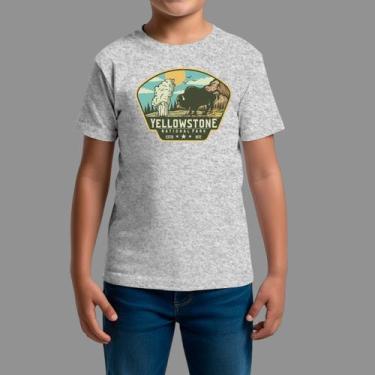 Imagem de Camisetas Infatil Básica Masculina Moda De Country confortável Manga C