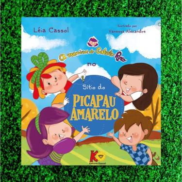 Imagem de A Menina Do Cabelo Roxo No Sítio Do Picapau Amarelo- Léia Cassol