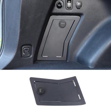 Imagem de Painel de cofre de armazenamento de porta-malas de carro compatível com Subaru Forester 2013-2018, organizador de armazenamento traseiro esquerdo, painel de cofre, inserções do lado esquerdo do