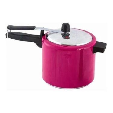 Imagem de Panela De Pressão 4.5 L Rosa Pink Aluminio Extra Forte - Multi Alumini