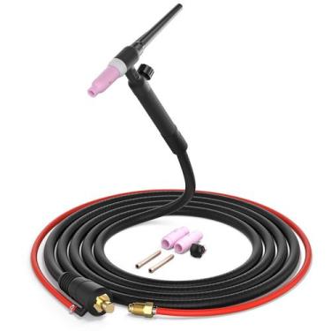 Imagem de Tocha de soldagem TIG YESWELDER WP-17V 4m 150A refrigerada a ar