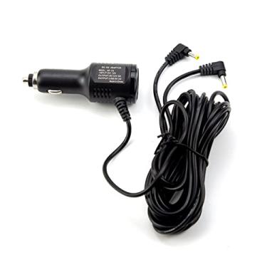 Imagem de Seventour Monitor de encosto de cabeça para TV de carro Cabo de alimentação para isqueiro de carro dedicado (2 portas)