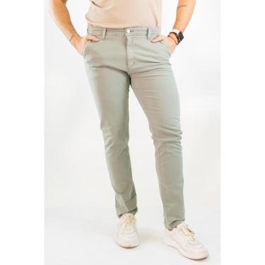 Imagem de Calça Masculina Slim Clássica Sarja Elastano Anticorpus-Masculino
