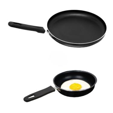 Imagem de Frigideira Panquequeira Antiaderente + Frigideira Frita Ovo Antiaderente