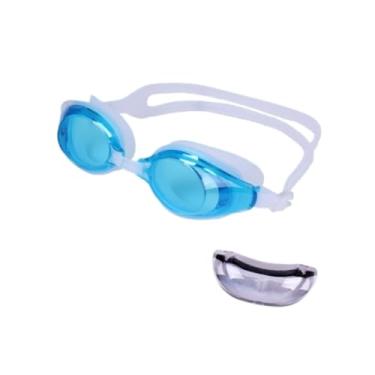 Imagem de simhoa Óculos de natação óculos de natação Goggles modernos à prova d'água à prova de vazamento de óculos de natação de nadar para esportes aquáticos para, Lago Azul