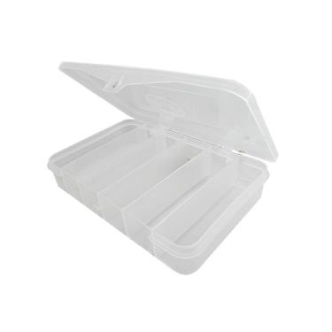 Imagem de Estojo Pesca HI Industrial ES-06H-N 6 Divisões 20x13x3,8cm Polipropileno 150g
