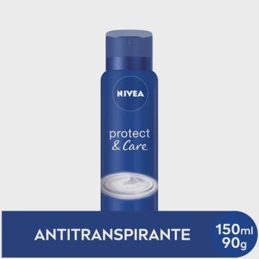 Imagem de Desodorante Antitranspirante Aerosol nivea Protect & Care 150ml