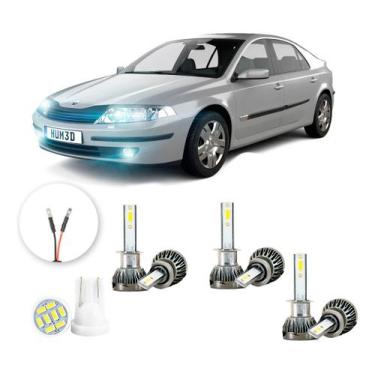 Imagem de Ultra Led Nano 22000lm Renault Laguna 1995-1998 H1 H1 H1 - LUXLED y3, 