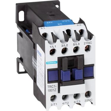 Imagem de Contator Tripolar Trc1-1801z 18a 24vcc 1nf