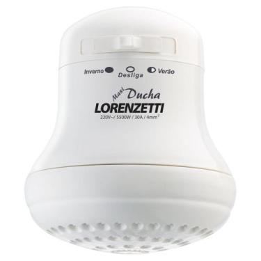 Imagem de Ducha 3 Temperaturas Lorenzetti Maxducha 127 V / 4600 W En, Branco, 46