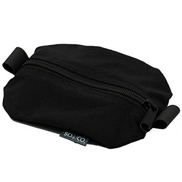 Imagem de SOA Co - Bolsa para pequenos possíveis Ranger - Bolsa com bolso elástico com zíper para vários propósitos - Abas emborrachadas - Gadget EDC utilitário e organizador de estrada Ferro - Kit de reparo e fogo - Conteúdo e acessórios soltos