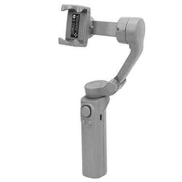 Imagem de Estabilizador Gimbal para smartphone, F5 Estabilizador de telefone de 3 eixos Gimbal portátil dobrável com tripé, estabilizador de vlogging para gravação de vídeo com rastreamento facial, ferramentas
