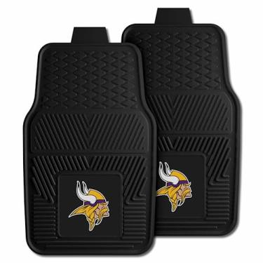 Imagem de FANMATS - Tapete de carro de vinil resistente NFL Minnesota Vikings 8775