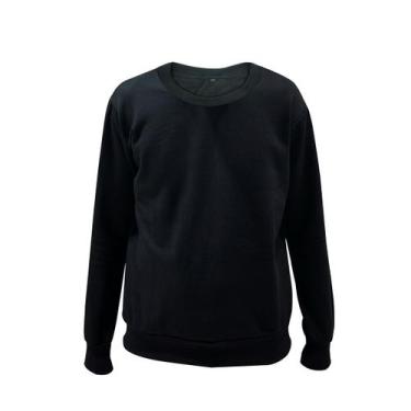 Imagem de Moletom Masculino Feminino Gola Careca Blusa de Frio - CF Ecommerce, P