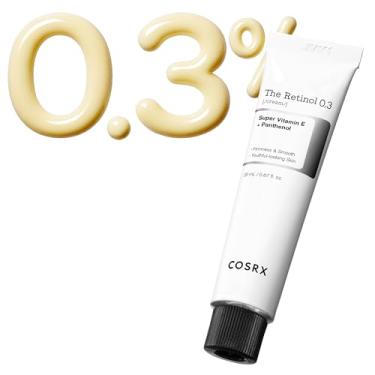 Imagem de COSRX Creme De Retinol 0,3%, 0,67 Oz, Antienvelhecimento Para Olhos E Pescoço Com Tratamento Retinoide Firmar A Pele, Reduzir Rugas, Linhas Finas Sinais Envelhecimento, Cuidado Diário Suave Pele Cor