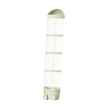 Imagem de WeiLaiKeQi Tubo de armazenamento para brinquedos de pelúcia, balde de exibição, utilitário versátil, moderno, organizador de brinquedos de pelúcia para sala de, Verde
