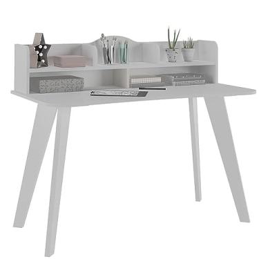 Imagem de Escrivaninha com nichos SOFIA cor Branco - Artely