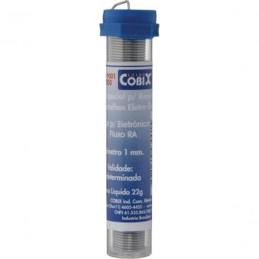 Imagem de Solda Cobix Tubinho 63x37 1.0mm 22g 36 Unidades Pc 36