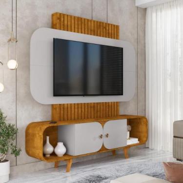 Imagem de Painel TV 75 Polegadas Embaré Naturalle Off White - CASA H