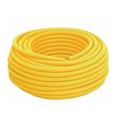 Imagem de Conduite Corrugado De 1/2 20mm Amarelo 50 Metros - Tigre