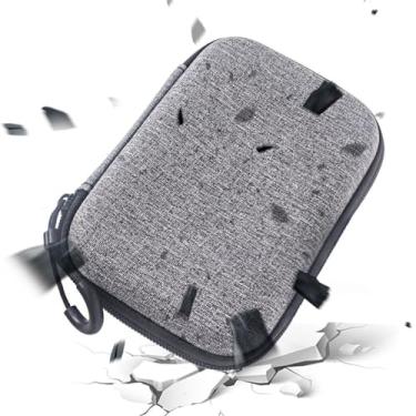 Imagem de Cffuvros Caso de Viagem para Planud Noftin Cinza, À Prova de Água, À Prova de Choque, Segurança, EVa Soft Foam AI Voice Recorder Travel Case