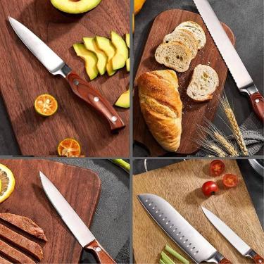 Imagem de Conjunto Versátil Facas Churrasco Kit Completo 10 Peças