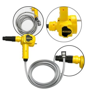 Imagem de Adaptador Lavadora com Mangueira 5m e Bico Ajustável - Bomvink