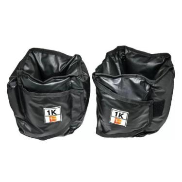 Imagem de Par de Caneleira Tornozeleira De Peso 1kg 1Fit - 1 Fit