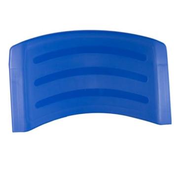 Imagem de Encosto Plástico Iso Max Azul para Cadeira Escritório Fixa ou Giratória – 45x27cm Home Gourmet