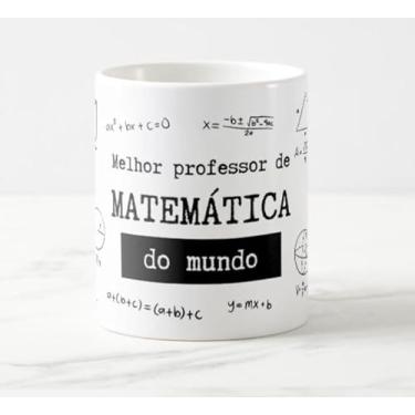 Imagem de Caneca Melhor Professor de Matemática do Mundo