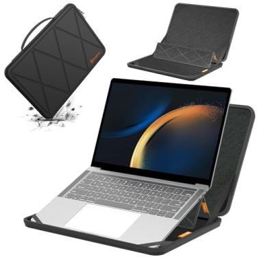 Imagem de Smatree MS89 Capa protetora rígida de EVA com suporte compatível com Samsung Galaxy Book 5/4/3 Pro ou 360 de 16 polegadas, para laptop Samsung Galaxy Book4 Edge/Book4 Ultra/Book3 Ultra