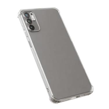Imagem de Capa Case Protetora Anti Impacto Celular TPU Compatível Xiaomi REDMI NOTE 10 5G Transparente Premium