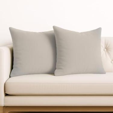 Imagem de Kit 2 Capa Almofada Veludo 45x45 Cores Diversificadas