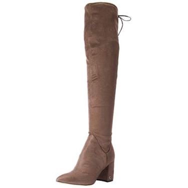 Imagem de Circus by Sam Edelman Bota feminina Hanover Over The Knee, Cinza, pedra, 11