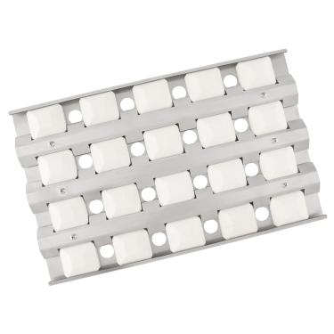 Imagem de Beurbcikue Bandeja de briquete S23218-32Y para Delta Heat peças de reposição de grelha de 81 cm para Delta Heat DHBQ32 DHBQ32G DHBQ32R/S DHBQ32R DHBQ32RS Bandeja de briquetes placa térmica com 20